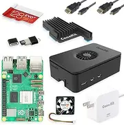 CanaKit Raspberry Pi 5 Starter Kit - Turbine Black (128GB Edition) (8GB RAM)