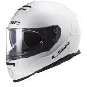 FF800 Storm II Solid White Full Face Helmet