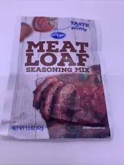 Kroger Meat Loaf Seasoning Mix 1.5 Oz B/b 08/2025
