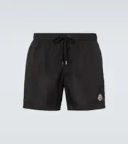 [Moncler] Moncler Logo swim trunks UK 34 blue