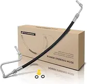 A-Premium Power Steering Hose Pressure Hose Line Assembly Compatible with Jeep Grand Cherokee 2007 2008 2009 Pump to Cooling Fan Replace# 52089329AD