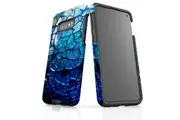 For Samsung Galaxy S10e Case Armour Cover, Blue Mirror