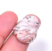 Rosetta Jasper -United State Solitaire 925 Sterling Silver Ring s.7.5 R201