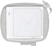 Sew Tech Embroidery Hoop for Husqvarna Viking Designer Diamond Deluxe Ruby Royale Topaz Pfaff Creative Sensation Vision etc., Sewing and Embroidery Machine Do All Quilter’s 6x6 inch (150x150 mm) Hoops