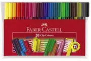Faber-Castell Connector Pens: Felt Tip - Pack of 20