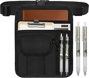 [Windspeed] Server Pouch with 2 Pens, Money Apron for Cash Money Pouch for Server Waitress Waist Apron Accessories with Adjustable Belt for Restaurant, Hotel, Bar