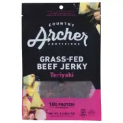 Jerky Beef Teriyaki 2.5 Oz(Case Of 12) By Country Archer
