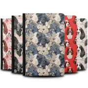 PASSPORT ITINERARY ORGANIZER|ENGLISH SPRINGER SPANIEL PUPPY DOG PATTERN #A1