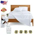 1800 Ultra-Soft Microfiber Split King Sheet Set - 5-Piece Elegant Bedding