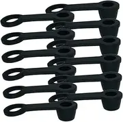 TOKIDNY 30Pcs Rubber Bleeder Covers for Motorbike Brake Screws Dustproof Moisture Resistant Screw Caps High Strength Hardness Easy Installation Secure Fit
