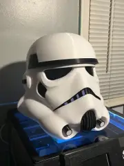 3d printed fully wearable stormtrooper helmet from star wars