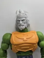 3d Printed MOTU HE-MAN KING MIRO LARGE HEAD 1:12 6" ORIGINS SCALE
