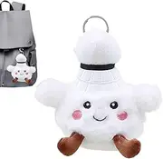 Plush Charm - Cute Badminton Doll Keyring Decorative,Plush Toy Key Chain For Kids Adults, Cartoon Bag Pendant For Backpacks