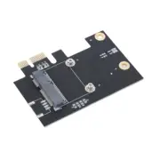 Wireless Card Half Mini PCIE to PCIE X1 for Mini PCIE Wifi Adapter PC Desktop