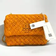 NWT! Tory Burch Britten Woven Shoulder Bag $558