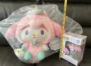 2023 Kidrobot Hello Kitty and Friends My Melody Stuffed Unicorn Bunny Plush set