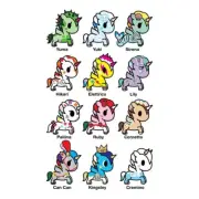 Tokidoki Unicorno Series 4 set of 12 with BOTH chasers Elettrico & Kingsley