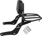 Worldmotop Motorcycle Sissy Bar Backrest Rear Passenger Seat for Honda Rebel CMX1100 CMX 1100 2021 2022 Detachable Backrest (for CMX1100-A)
