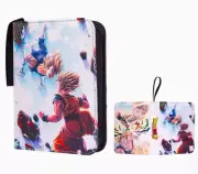 Dragon Ball Z TCG BINDER Fusion World GOKU Vegeta trading Card Book Album 4 GRID