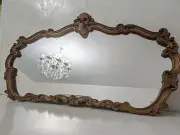 35" Large Wall Mirror, Skull mirror, Gothic mirror