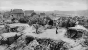 German infantry shelters WWI 1915Krieg in Bildern Historic Old Photo