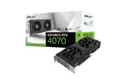 PNY GEFORCE RTX 4070 12GB VERTO Dual Fan Edition DLSS 3 -4th Generation Tensor Cores -NVIDIA Ada Lovelace Streaming Multiprocessors