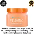Tree Hut Vitamin C Shea Sugar Scrub, 18 oz, Ultra Hydrating and Exfoliating Scru