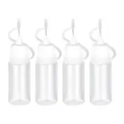 5Pcs Needle Tip Bottle Precision Plastic Applicator with White Cap 15ml