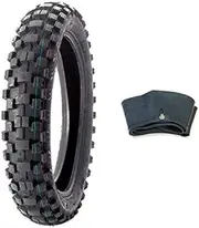 MMG Combo Dirt Bike Tire Size 70/100-17 and Inner Tube Size 70/100-17 TR4 Valve Stem