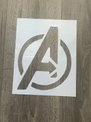 DIY superhero, Avenger 10 MIL Mylar Reuse Stencil paint/trace/drawing Size 8x10