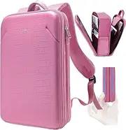 ZINZ Slim Laptop Backpack 15 15.6 16 Inch with Variable Capacity and USB Port, Anti-Theft Business Backpack Water-Resistant Travel Backpack, One-pices Shell Never Deformation,P01K01