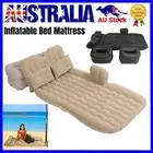 Protable Inflatable Car Back Seat Mattress Travel Camping Air Bed Rest Sleeping
