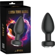 Laviva Tomb Raider App-Controlled Butt Plug (Black)