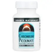 Source Naturals, Chromium Picolinate , 200 mcg, 120 Tablets