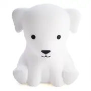 Lil Dreamers Silicone Touch Led Lamp Light Kids Bedroom Decor White Dog
