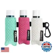 WK IEASON Lip Balm Sleeves Holder Keychain 3pcs Clip on Chapstick Keychain Ho