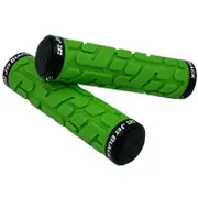 JetBlack Rivet Lock On Grips Green/Black
