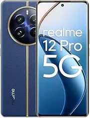 realme 12 Pro 5G Smartphone, 8 + 256 GB, Sony Portrait Camera 2X Optical Zoom, IMX882 OIS Camera, 6.7 Inch 120 Hz Curved Vision Display, 67 W SUPERVOOC Charge, 5000 mAh Massive Battery, Blue
