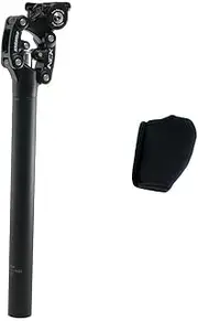 SR Suntour SP12 NCX Suspension Seat Post with Protective Cover 31.6X400mm,Black, VK2353