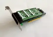 Digium A4P40B 4 Port Analog PCI Asterisk Card with 4 FXS 0 FXO 0 EC 1A4A05F