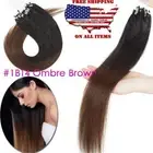 300S Thick Remy 100% Human Hair Extensions Micro Loop Tips Ring Bead Full Head R