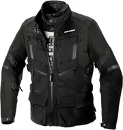 Spidi 4 Season Evo H2Out, black-green, Size S for Men Black Green