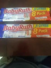 Nestle Baby Ruth 8 Pack Fun Size Set Of 2