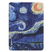 Horizontal Flip Starry Sky Patterned Painted Leather Case For 2018 Ipad Pro 11 Inch With Three-Folding Holder and Wake-Up / Sleep Function