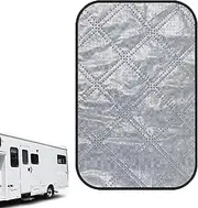 Sun Shade for RV Door - Thickened Side Window Sunvisor Shield Cover | Full Privacy Sunshade, 15.94x25 Inches, Foldable Campervan Accessories for Outdoor Camping