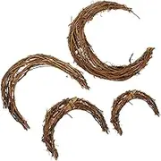 Rattan Wreath Frame by 4pcs DIY Dreamcatcher Material for Craft Making