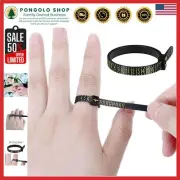 Lightweight Adjustable Ring Sizer Measuring Set - Perfect for All Jewelry Sizes