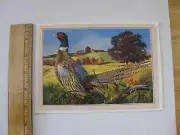 Marian Heath Greeting Card HAPPY BIRTHDAY Pheasant w/Envelope
