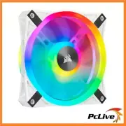 Corsair iCUE QL120 RGB LED 120mm PWM White Case Fan 12cm Quiet Cooling