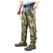 Snake Guard Chaps for Hunting: Snake Bite Protection Chaps, Waterproof Camo